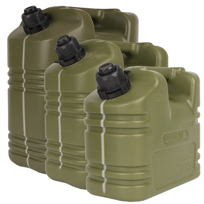 Barile per olio in plastica da 5 l/10 l/20 l con sicurezza bambini